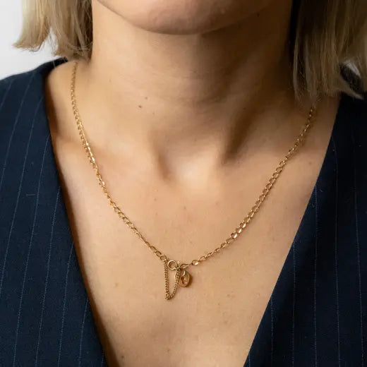 AURA || Padlock Necklace