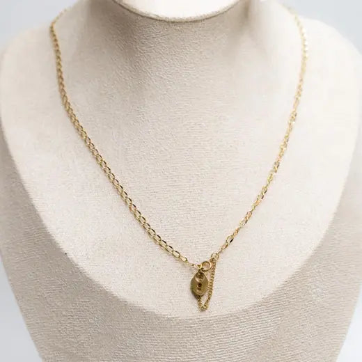 AURA || Padlock Necklace