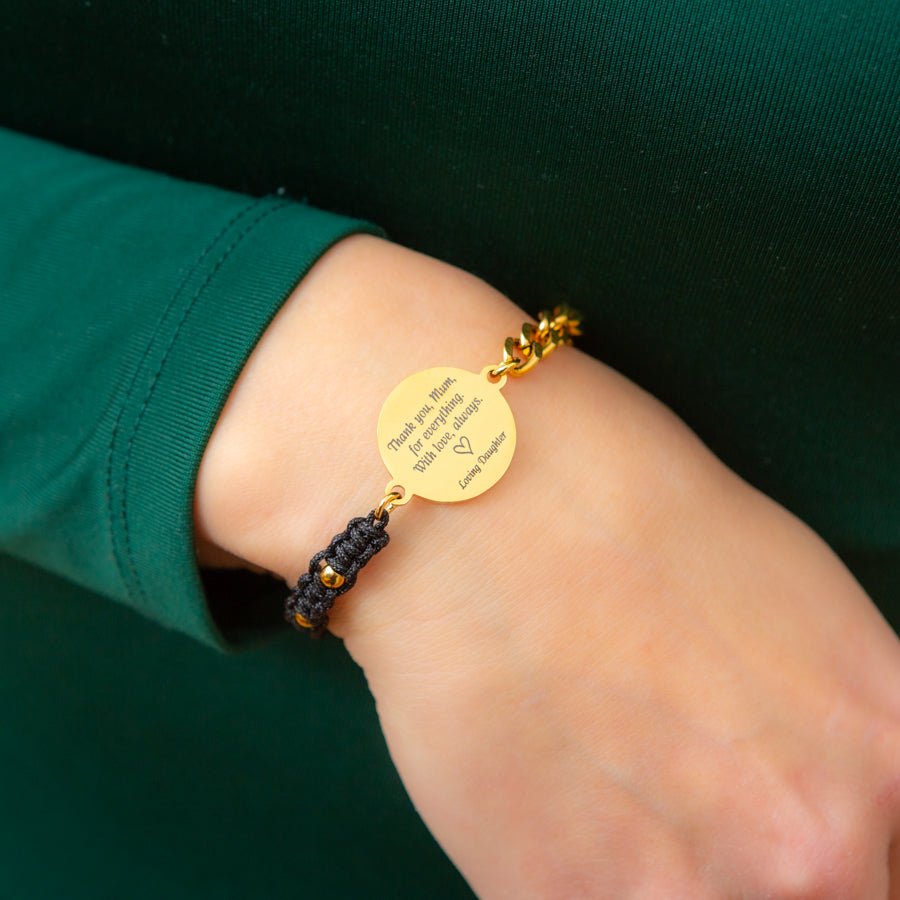 Personalised Gold-Plated Bracelet – A Meaningful Gift