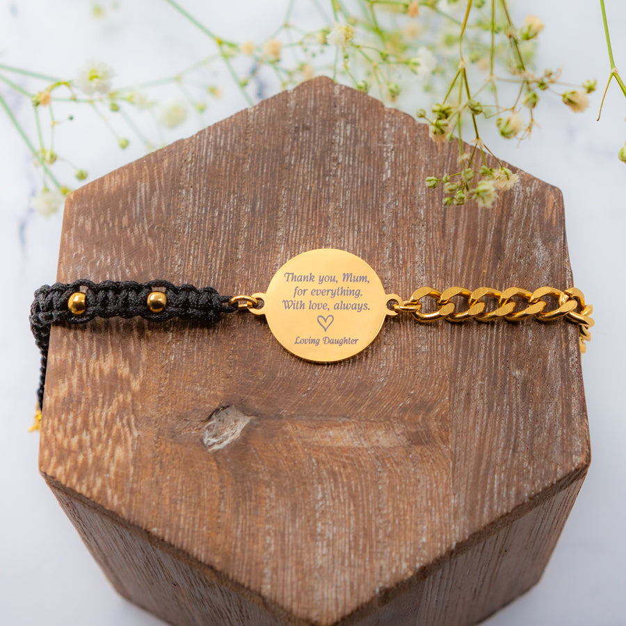 Personalised Gold-Plated Bracelet – A Meaningful Gift