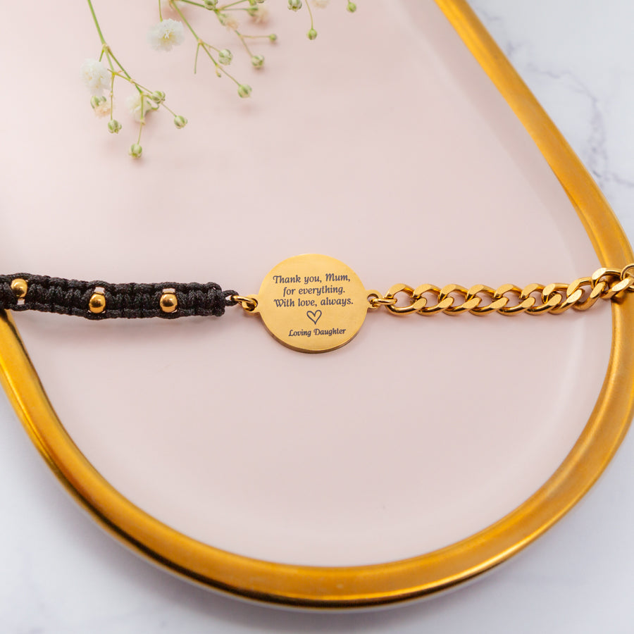 Personalised Gold-Plated Bracelet – A Meaningful Gift