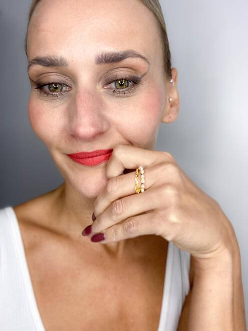 ELYSIA || Adjustable Pearl Ring