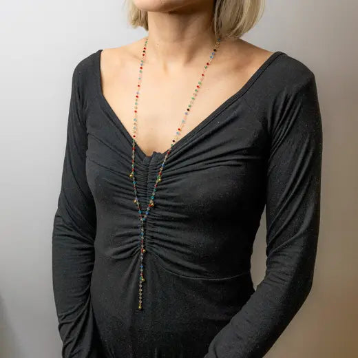 JASMINE || Necklace with Colorful Stones