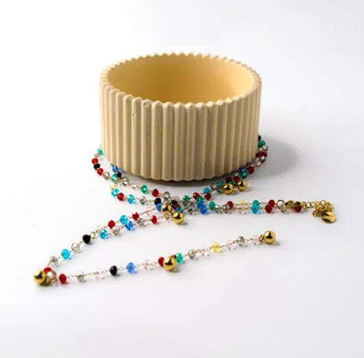 JASMINE || Necklace with Colorful Stones