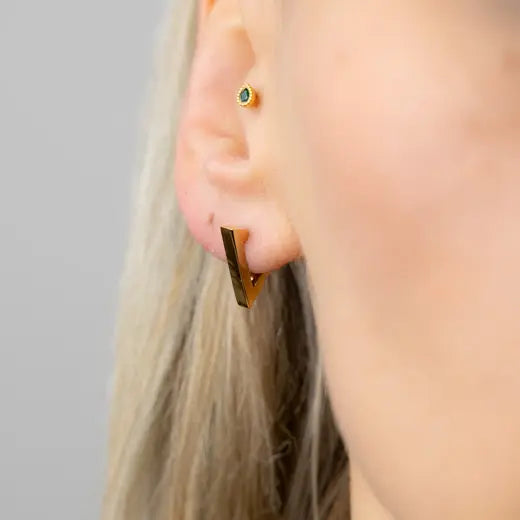 SORAYA || Triangle Earrings