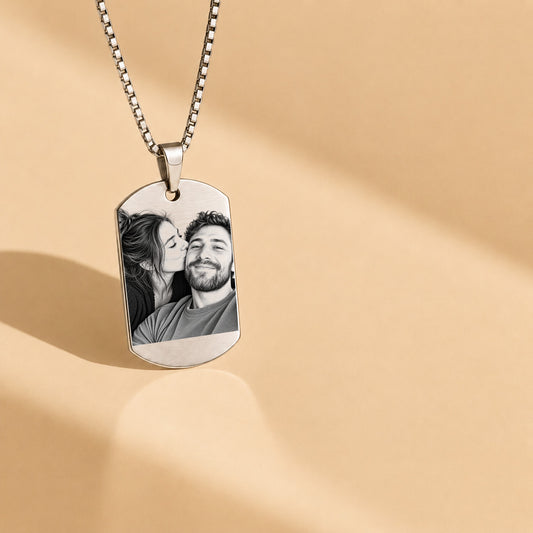 AMARA | Photo Tag Necklace