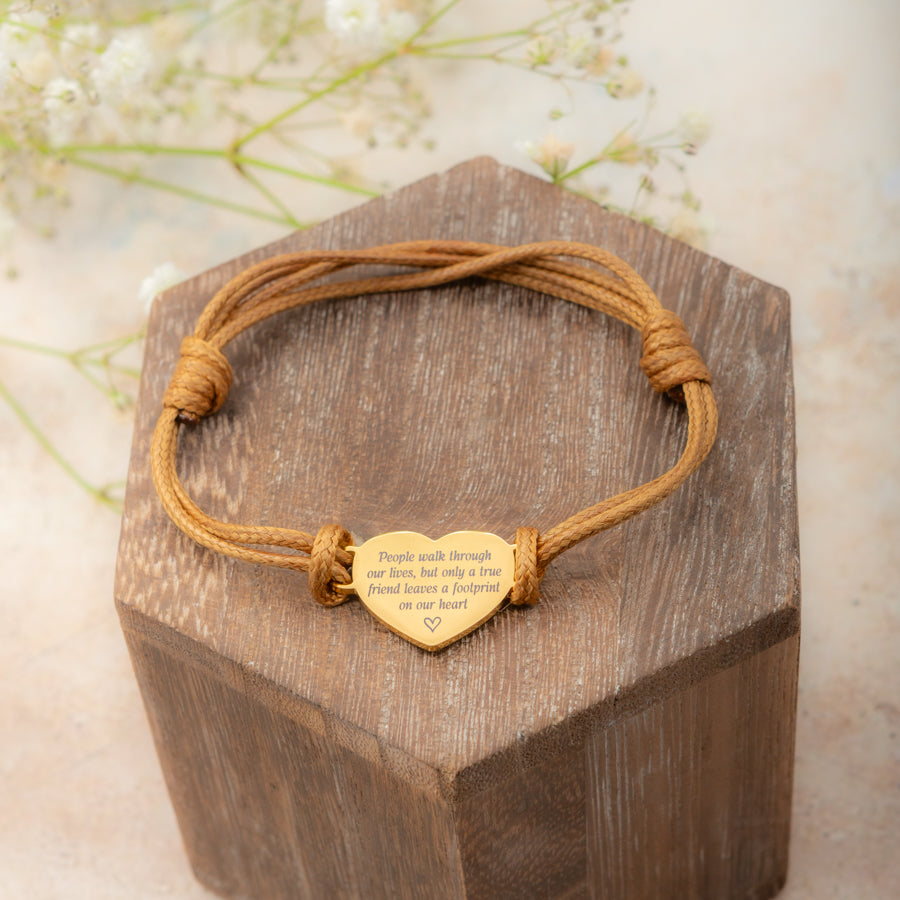 Friendship Heart Bracelet