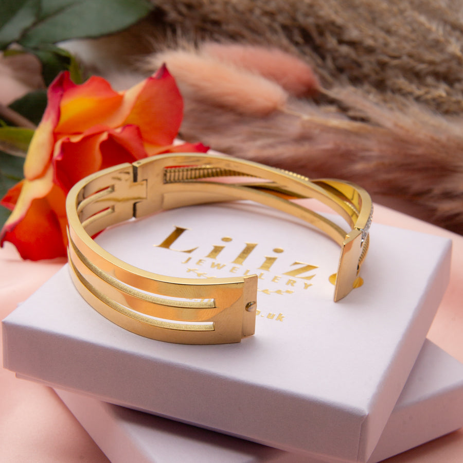 Multi-Strand Gold Bracelet