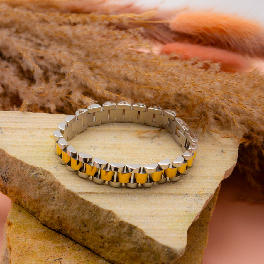 Dual-Tone Bracelet