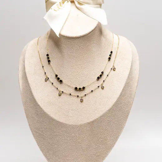 Black Extravaganza Necklace