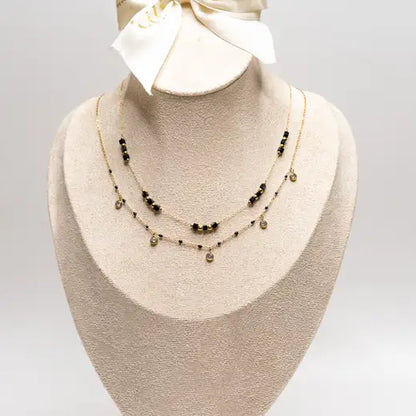 Black Extravaganza Necklace