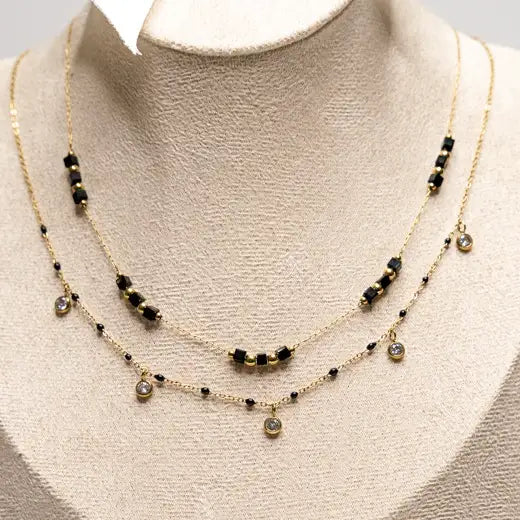 Black Extravaganza Necklace