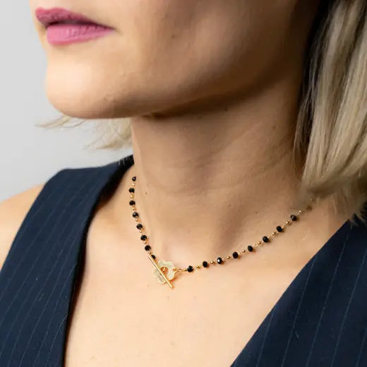 ZIA || Black Onyx Choker