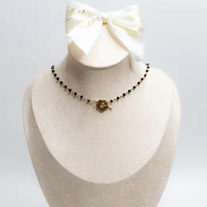 ZIA || Black Onyx Choker