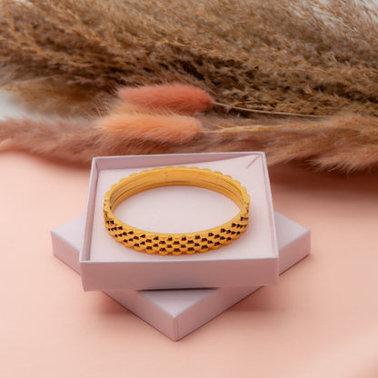 Textured Gold Bracelet