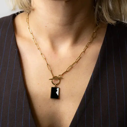 ELORA || Toggle Chain Necklace