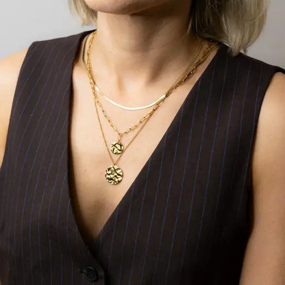 THALIA || Triple-Layered Necklace