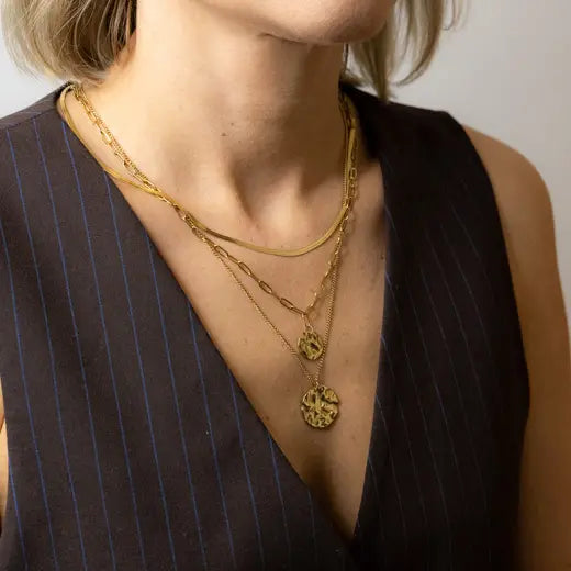 THALIA || Triple-Layered Necklace
