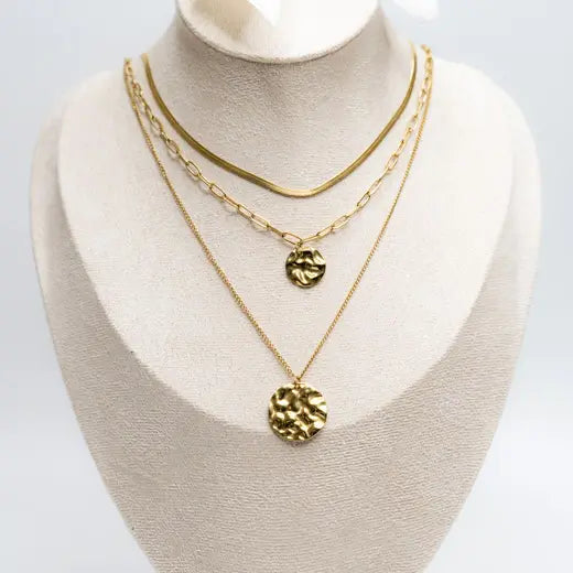 THALIA || Triple-Layered Necklace