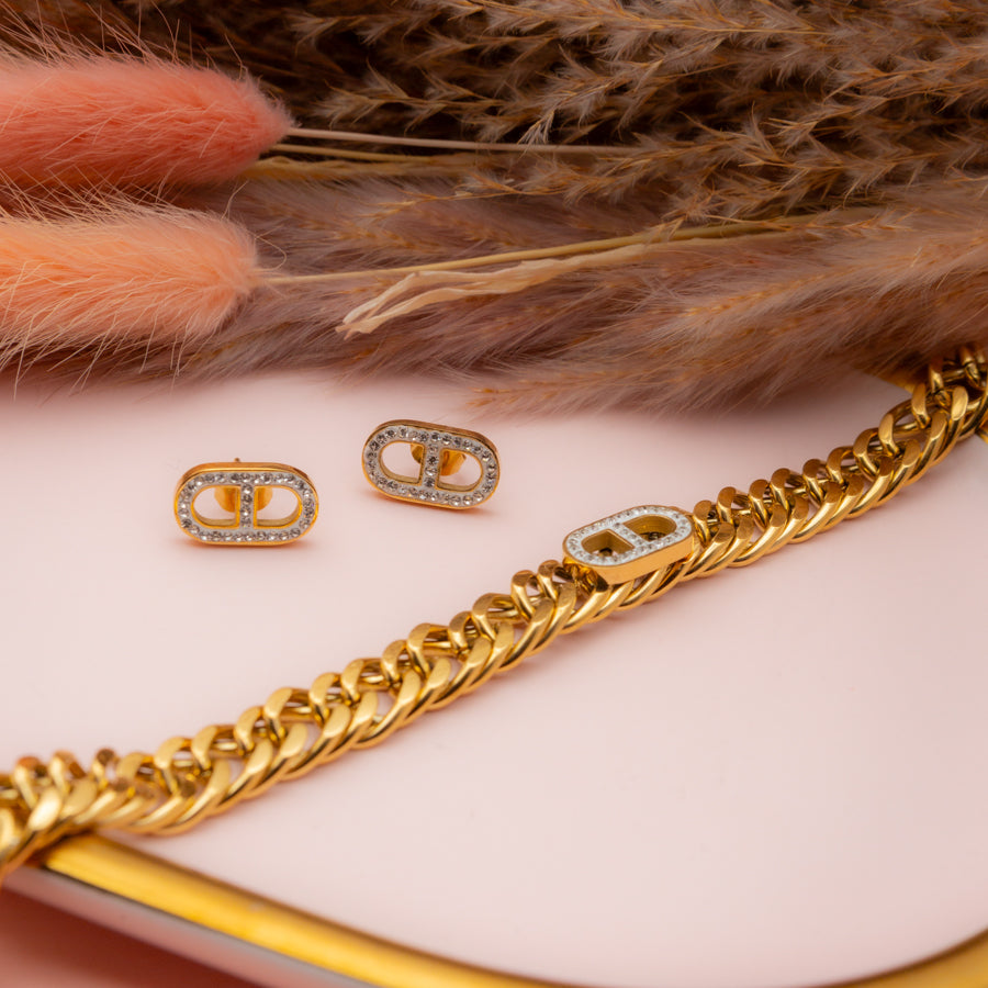 Necklace and Earrings Set