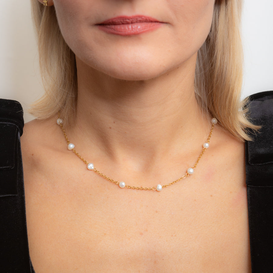 Pearl Chain Necklace