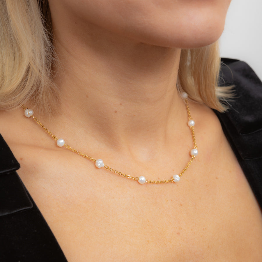 Pearl Chain Necklace
