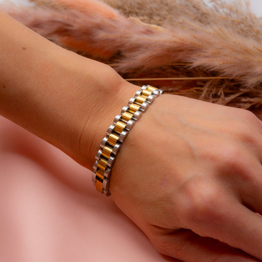 Dual-Tone Bracelet